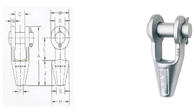 Wire Rope Sling with Open Spelter Socket