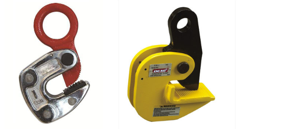 Steel lifting plate clamp