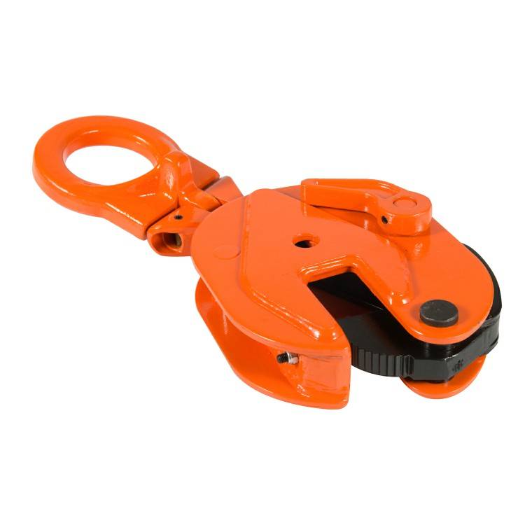 Steel lifting plate clamp